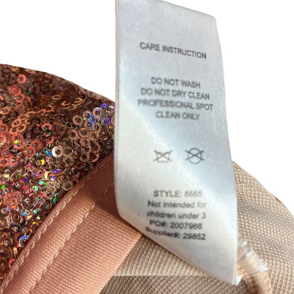 Weismann Sequin Fringe Dress Sparkly Tassel Bodysuit for Dance Performance M - Picture 9 of 9